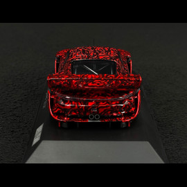 Porsche 911 GT3 R Rennsport Type 992 TC01 RX Camo Red / Black 1/43 Spark WAP0205050SGTR
