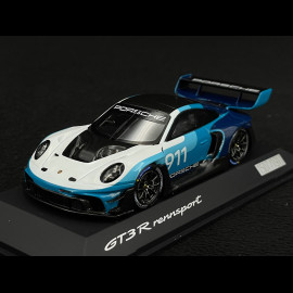 Porsche 911 GT3 R Rennsport Typ 992 Speed Icon Design 2024 Blau 1/43 Spark WAP0205030SGTR
