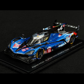 Alpine A424 n°36 24h Le Mans 2024 Lapierre Vaxivière Schumacher 1/43 Spark S9123