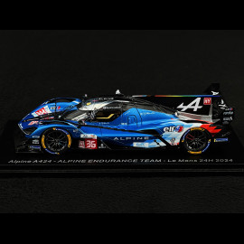 Alpine A424 n°36 24h Le Mans 2024 Lapierre Vaxivière Schumacher 1/43 Spark S9123