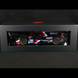 Oreca 07 Gibson n°22 LMP2 Winner 24h Le Mans 2024 Jarvis Garg Siegel 1/18 Spark 18S654