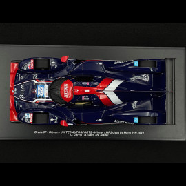 Oreca 07 Gibson Nr.22 Sieger LMP2 24h Le Mans 2024 Jarvis Garg Siegel 1/18 Spark 18S654