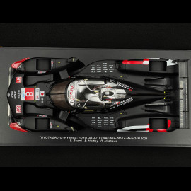 Toyota GR010 Hybrid n°8 5th 24h Le Mans 2024 Buemi Hartley Hirakawa 1/18 Spark 18S645