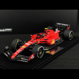 Ferrari SF-23 n°55 Winner Singapore GP 2023 Carlos Sainz 1/18 Looksmart LS18F1054