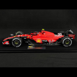 Ferrari SF-23 n°55 Winner Singapore GP 2023 Carlos Sainz 1/18 Looksmart LS18F1054