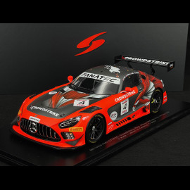 Mercedes AMG GT3 Evo Nr.4 24h Spa 2024 Kurtz James Catsburg Braun 1/18 Spark 18SB079