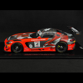 Mercedes AMG GT3 Evo Nr.4 24h Spa 2024 Kurtz James Catsburg Braun 1/18 Spark 18SB079