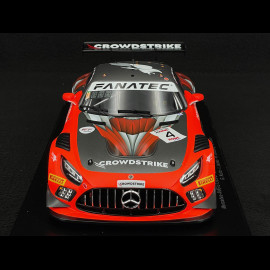 Mercedes AMG GT3 Evo Nr.4 24h Spa 2024 Kurtz James Catsburg Braun 1/18 Spark 18SB079