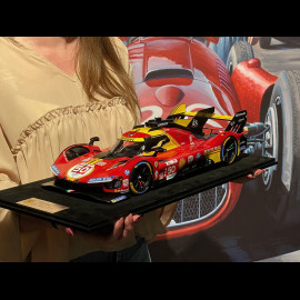 Ferrari 499P Nr.50 Sieger 24h Le Mans 2024 Fuoco Molina Nielsen 1/12 Looksmart LS1211