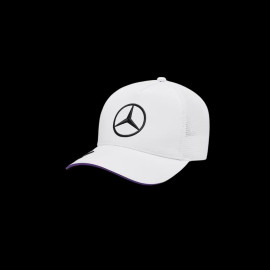 Lewis Hamilton Hat n°44 White Mercedes F1 B67999692