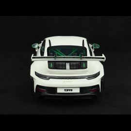 Porsche 911 GT3 RS Type 992 Tribute to Carrera RS White Green Stripes 1/12 GT Spirit GT950