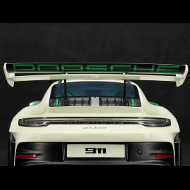 Porsche 911 GT3 RS Type 992 Tribute to Carrera RS White Green Stripes 1/12 GT Spirit GT950