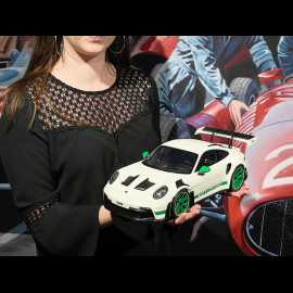 Porsche 911 GT3 RS Type 992 Tribute to Carrera RS White Green Stripes 1/12 GT Spirit GT950