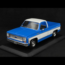 Chevrolet C-10 Pick Up Cheyenne Super 1974 Blue/White 1/18 Maisto 31467BU