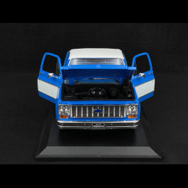 Chevrolet C-10 Pick Up Cheyenne Super 1974 Blue/White 1/18 Maisto 31467BU