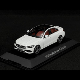Mercedes-Benz C-Class Sedan (W206) 2021 Opalite White 1/43 Herpa B66960635