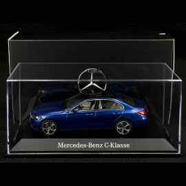 Mercedes-Benz C-Class Sedan (W206) 2021 Spectral Blue 1/43 Herpa B66960636