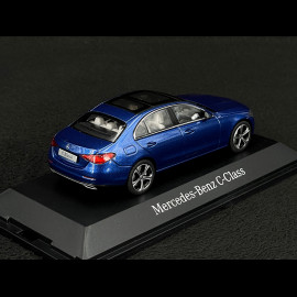 Mercedes-Benz C-Klasse Limousine (W206) 2021 Spectralblau 1/43 Herpa B66960636