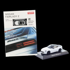 Nissan Fairlady Z Coupe 2023 White / Black 1/64 Kyosho 07117W