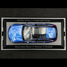 Mercedes-Benz C-Class Estate (S206) AMG Line 2021 Spectral Blue 1/43 Herpa B66960640