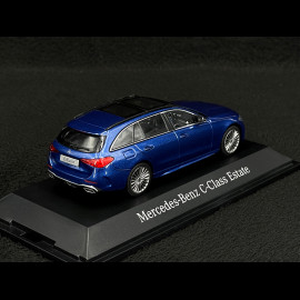 Mercedes-Benz C-Class Estate (S206) AMG Line 2021 Spectral Blue 1/43 Herpa B66960640