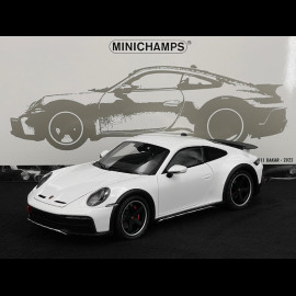Porsche 911 Dakar Typ 992 2022 Weiß 1/18 Minichamps 110062070