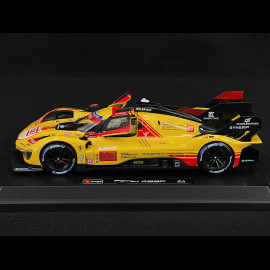 Ferrari 499P n°83 24h Le Mans 2024 Kubica Shwartzman Ye 1/24 Bburago 26313
