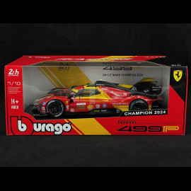 Ferrari 499P Nr.50 Sieger 24h Le Mans 2024 Fuoco Molina Nielsen 1/18 Bburago 16303