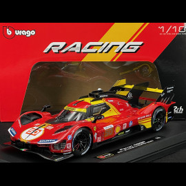 Ferrari 499P n°50 Winner 24h Le Mans 2024 Fuoco Molina Nielsen 1/18 Bburago 16303