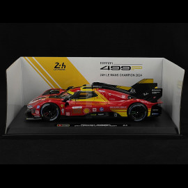 Ferrari 499P n°50 Winner 24h Le Mans 2024 Fuoco Molina Nielsen 1/18 Bburago 16303