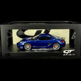 Porsche Cayman R Type 987 2012 Aqua Blue Metallic 1/18 GT Spirit GT901