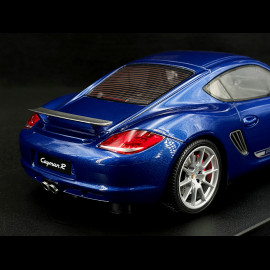 Porsche Cayman R Type 987 2012 Aqua Blue Metallic 1/18 GT Spirit GT901