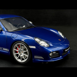 Porsche Cayman R Type 987 2012 Aqua Blue Metallic 1/18 GT Spirit GT901