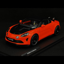 Alpine A110 Radicale 2024 Orange Cobalt 1/18 Solido S1801629