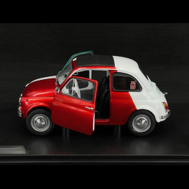 Fiat 500 Tribute to Italia 1965 Rot/Weiß/Grün 1/18 Solido S1801409