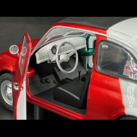 Fiat 500 Tribute to Italia 1965 Red/White/Green 1/18 Solido S1801409