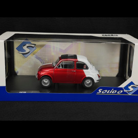 Fiat 500 Tribute to Italia 1965 Rot/Weiß/Grün 1/18 Solido S1801409