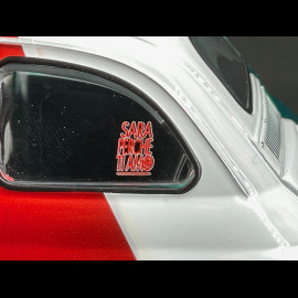 Fiat 500 Tribute to Italia 1965 Red/White/Green 1/18 Solido S1801409
