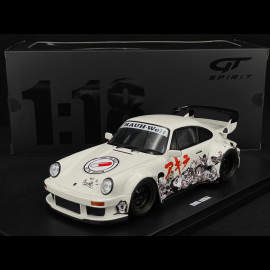 Porsche 911 RWB Akira 2024 Glacier White 1/18 GT Spirit GT508