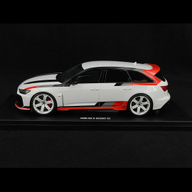 Audi RS 6 Avant GT 2024 Arkona Weiß 1/18 GT Spirit GT512
