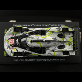 Peugeot 9X8 n° 93 24h Le Mans 2025 1/43 Spark SP687