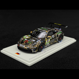 Porsche 911 GT3 Cup Type 992 n°121 24h Nürburgring 2024 1/43 Spark SG955