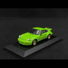 Porsche 911 Carrera RS 3.0 1974 Green with silver Stripes 1/43 Minichamps 940063121
