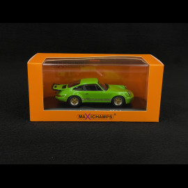 Porsche 911 Carrera RS 3.0 1974 Grün mit silberen Streifen 1/43 Minichamps 940063121