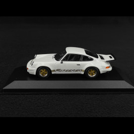Porsche 911 Carrera RS 3.0 1974 Weiß mit golden Streifen 1/43 Minichamps 940063120