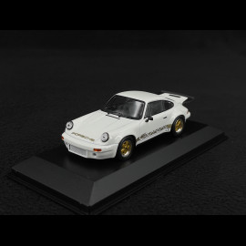 Porsche 911 Carrera RS 3.0 1974 Weiß mit golden Streifen 1/43 Minichamps 940063120