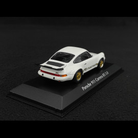 Porsche 911 Carrera RS 3.0 1974 Weiß mit golden Streifen 1/43 Minichamps 940063120