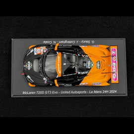 McLaren 720S GT3 Evo n° 59 24h le Mans 2024 1/43 Spark S9150