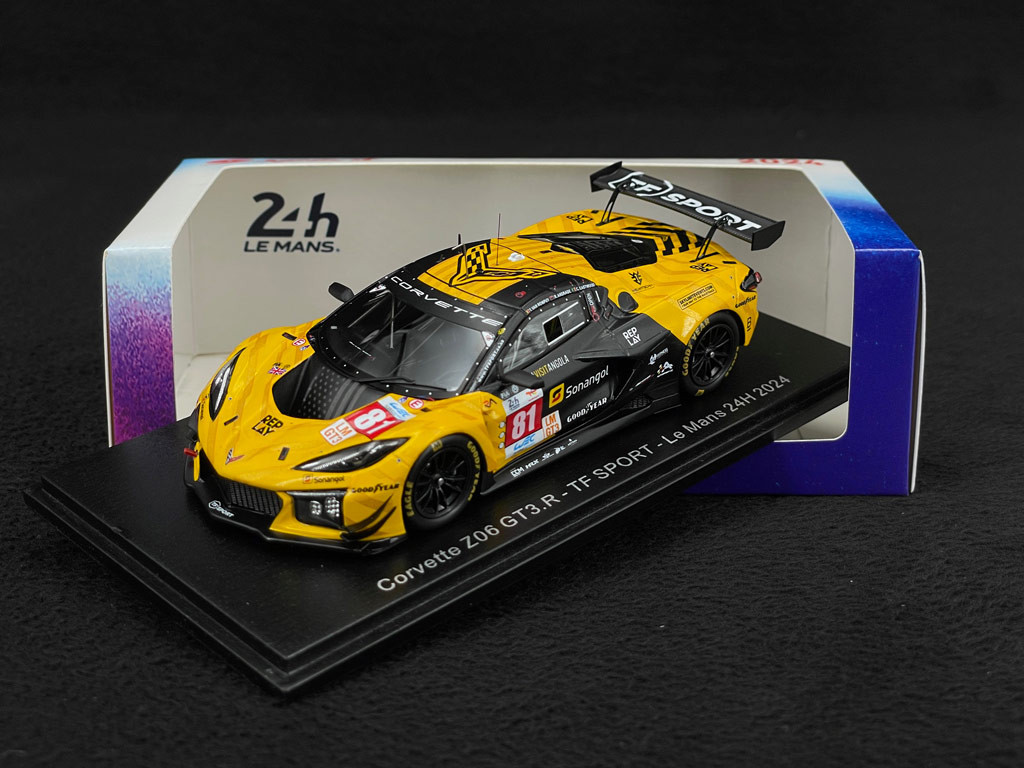 Chevrolet Corvette Z06 GT3.R No.81 24H Le Mans 2024 1/43 Spark