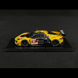 Chevrolet Corvette Z06 GT3.R No.81 24H Le Mans 2024 1/43 Spark S9155